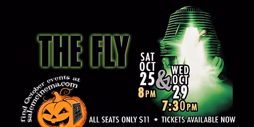 The Fly (1986) at Salem Cinema!
