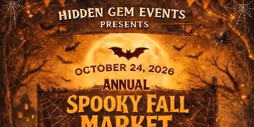 Annual "Spooky Fall" Market