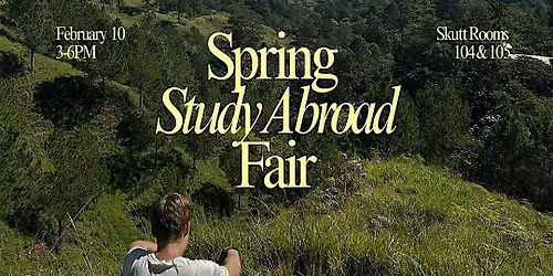 Spring Study Abroad Fair