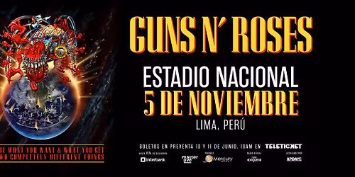 GUNS N' ROSES - PER\u00da 2025