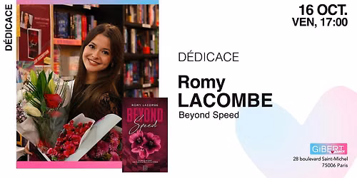 GIBERT D\u00e9dicace : Romy Lacombe