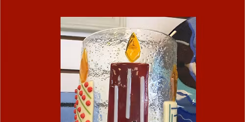 Christmas Fused Glass Candle Shade Class