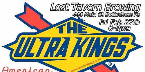 the Ultra Kings at Lost Tavern brewing Bethlehem