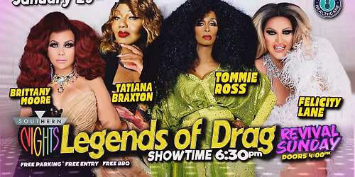 Legends Of Drag January 2026 