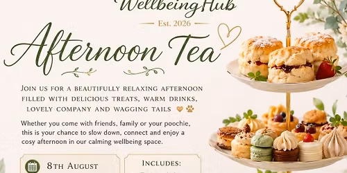 Afternoon Tea @ PMP Wellbeing Hub