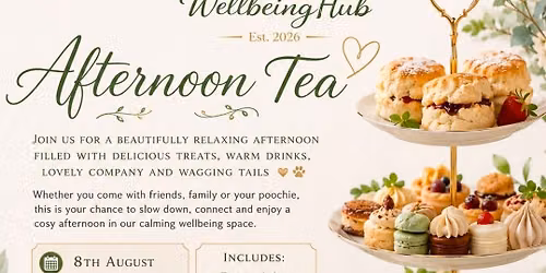 Afternoon Tea @ PMP Wellbeing Hub