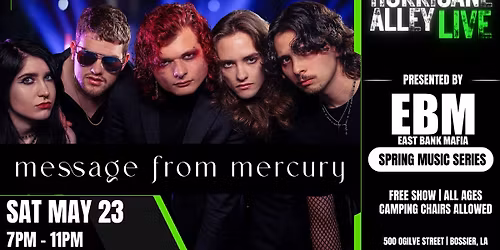 Hurricane Alley LIVE: Message From Mercury