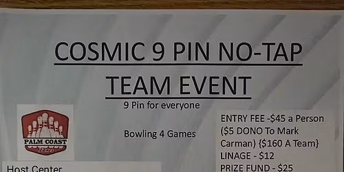 Cosmic 9pin Team Tournament