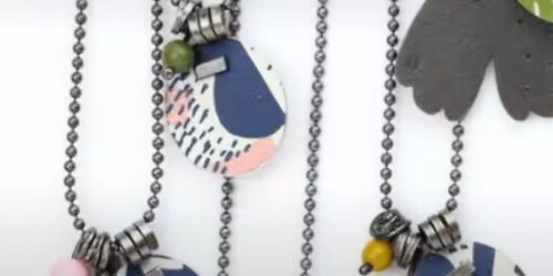 Colourful Aluminium Jewellery Workshop with Lindsey Mann