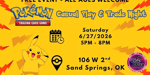 Pok\u00e9mon Play & Trade Night