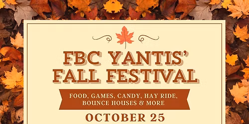 FBC Yantis' Fall Festival