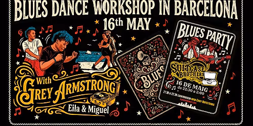 Blues Party amb The Suitcase Brothers!