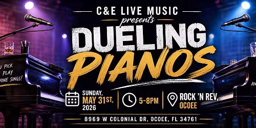 C&E Dueling Pianos at Rock \u2019N Rev