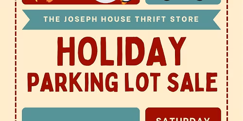 Holiday Parking Lot Sale