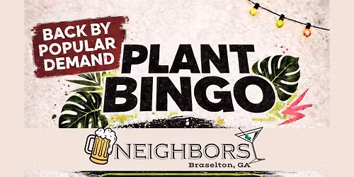 Plant Bingo 