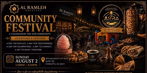 Al Ramleh Community Festival 2026 | Food, Coffee, Music & Family Fun