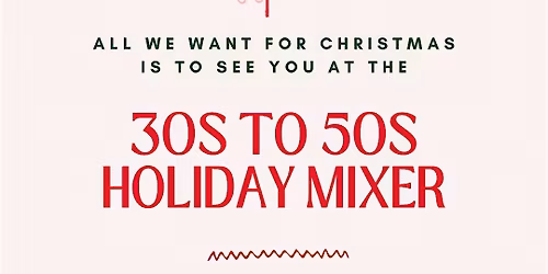 NYC Singles 30s to 50s Holiday Mixer (with a Twist)| IRL Matchmaking