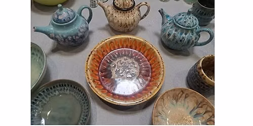 Stoneware Peacock