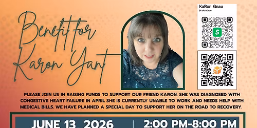 Benefit for Karon Yant