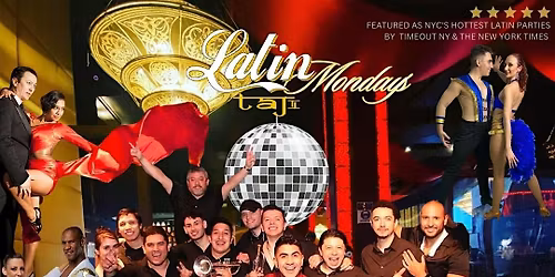 Latin Mondays at Taj Lounge FALL Specials 2024