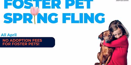 Foster Pet Spring Fling 