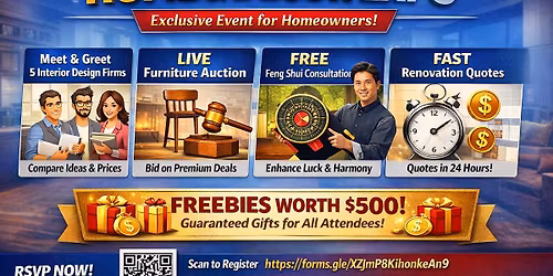 Singapore\u2019s First Renovation Bidding Event