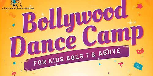 Kids Bollywood dance - Summer camp (3 hours - 5 days)