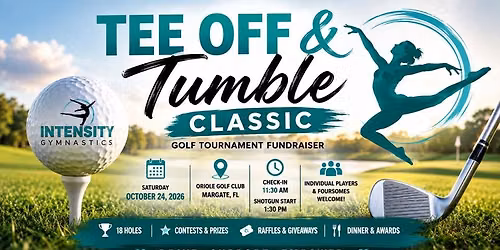 \u26f3\ufe0f Tee Off & Tumble Classic \u2013 Golf Tournament Fundraiser