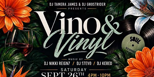 Vino & Vinyl - An Old School Party with a Vibe
