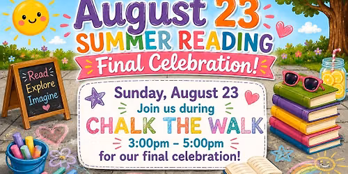 Summer Reading Challenge & Chalk the Walk