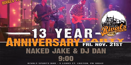Rivals 13th Anniversary Party