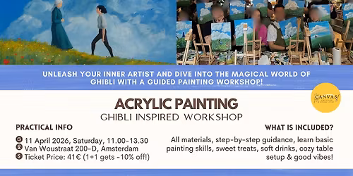 Ghibli-inspired Painting Workshop