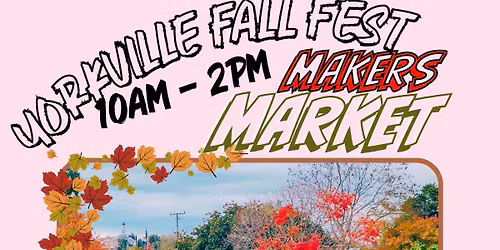 Yorkville Fall Fest Makers Market @ Yorkville Bicentennial Riverfront Park