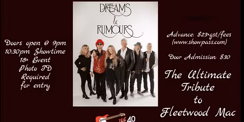 Dreams & Rumours @ The 40