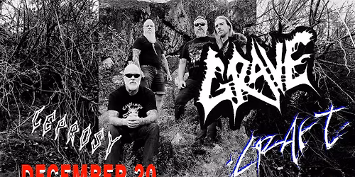 GRAVE \/ Craft \/ Leprosy \/\/ Live at Plan B - Malm\u00f6