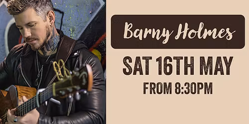 Barny Holmes | Live Music at The Woodman