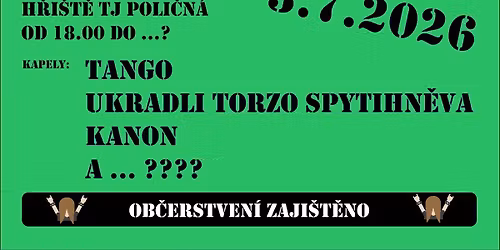 TANGO - Poli\u010dn\u00e1 u Vala\u0161sk\u00e9ho Mezi\u0159\u00ed\u010d\u00ed - h\u0159i\u0161t\u011b - Sraz vypelichan\u00fdch m\u00e1ni\u010dek (festival)