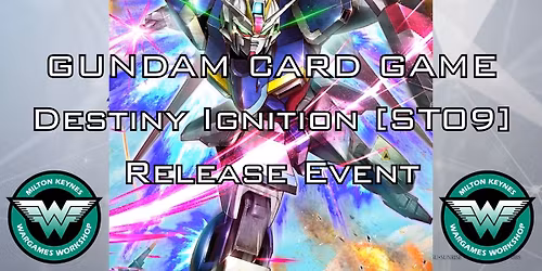 GUNDAM CARD GAME ST09 Release Event