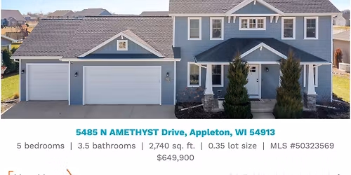 Open house in Appleton!