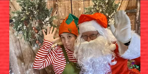 Natures Burrow Bring Santa for story time.