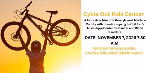 Cycle Out Kids Cancer Bike Ride 2026