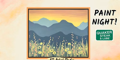 Summer Mountains Paint Night