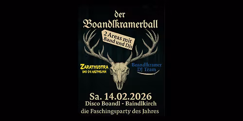 Boandlkramerball - Fasching 2026 in Baindlkirch