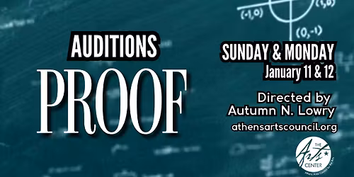 AUDITIONS: Proof