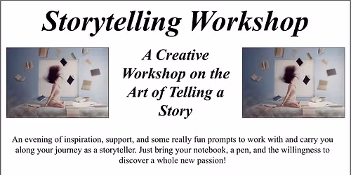 Writing Workshop Series: Storytelling Workshop