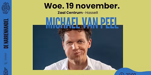*SOLD OUT* Narrenhandel Comedy Club met Michael van Peel 