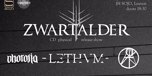Zwartalder - Bovenhuids Doven | CD release show