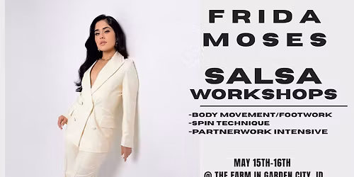 May Salsa Workshops With Frida Moses