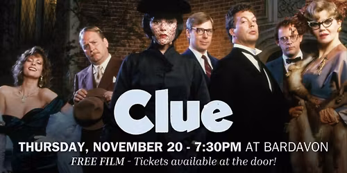 FREE FILM: Clue (1985)