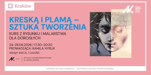 Intensywny kurs rysunku i malarstwa dla doros\u0142ych (15 h)